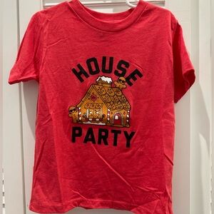Red holiday Graphic T-Shirt